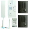 Aiphone IE2A2D Interphone avec 2 platines de rue IFDA 