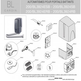 Pièces détachées BL3924 Cardin 999532