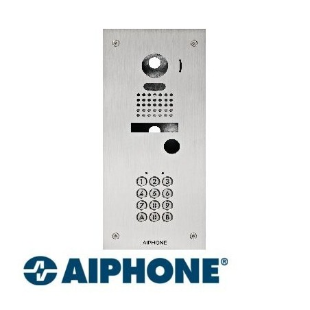 Aiphone KJKF - Façade inox encastrée pour kits vidéo JK, JP et JO 