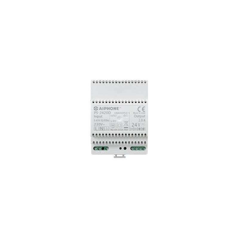 Aiphone PS2420D Alimentation 24VDC 2A pour JP/GT Aiphone PS2420D Alimentation 24VDC 2A pour JP/GT