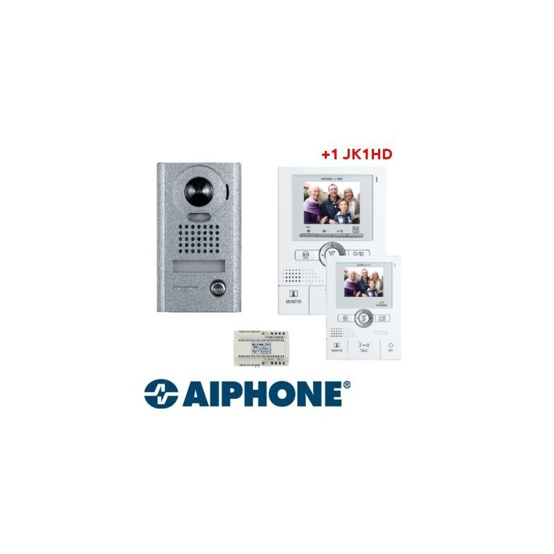  Interphone vidéo Aiphone JKS1ADV +JK1HD 