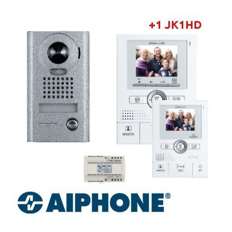 Interphone vidéo Aiphone JKS1AEDV +JK1HD