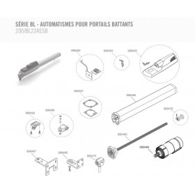 999484 pièces de rechange Cardin BL224 ESB