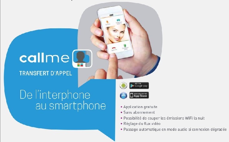 callme box transfère les appels Urmet